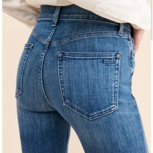 AYR Women Straight-Leg Jeans in Medium Blue Wash
